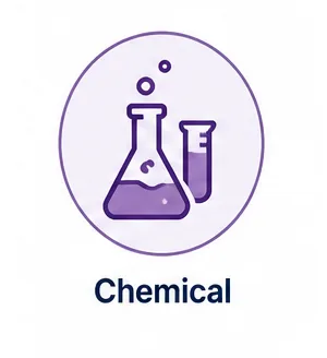 Chemical industry icon